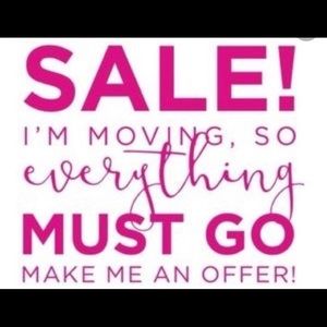 Moving Sale!!!!